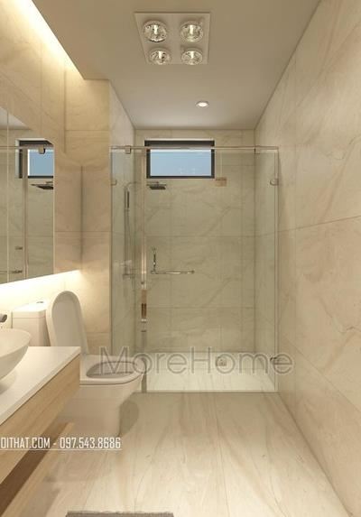 Vách kính nhà tắm cường lực