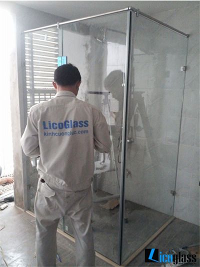 VÁCH TẮM KÍNH 180 ĐỘ CAO CẤP 